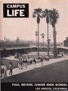 Paul_Revere_Middle_School_1955, Brentwood Los Angeles
