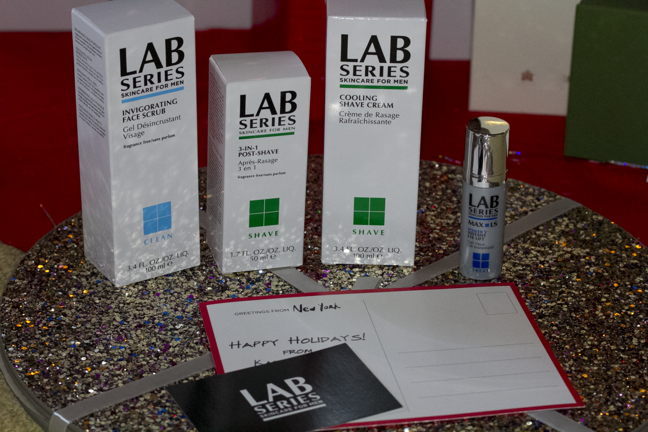LAB Series skincare for men holiday gift guide favorites