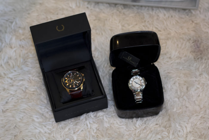 His & Hers Alfred Sung Watches