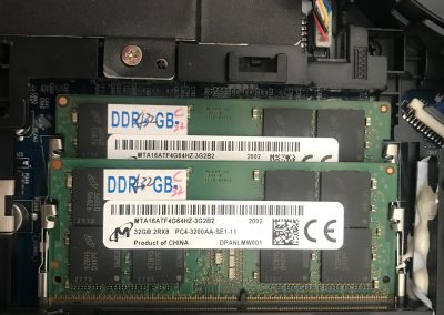 Clevo X170SM-g inside RAM